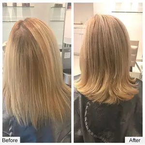 Before and after hair color in Las Vegas, example 3